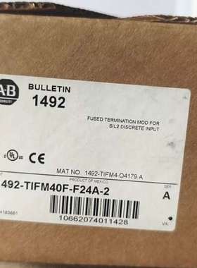 (议价)AB 1492-TIFM40F-F24A-2快速接线