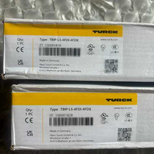 （议价)图尔克TBIP-L5-4FDI-4FDX安全IO模块，