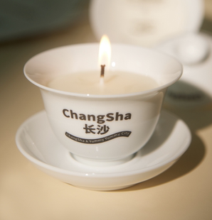 HeHeStore新款陶瓷精油蜡烛香薰香氛助眠安神净化空气家用室内