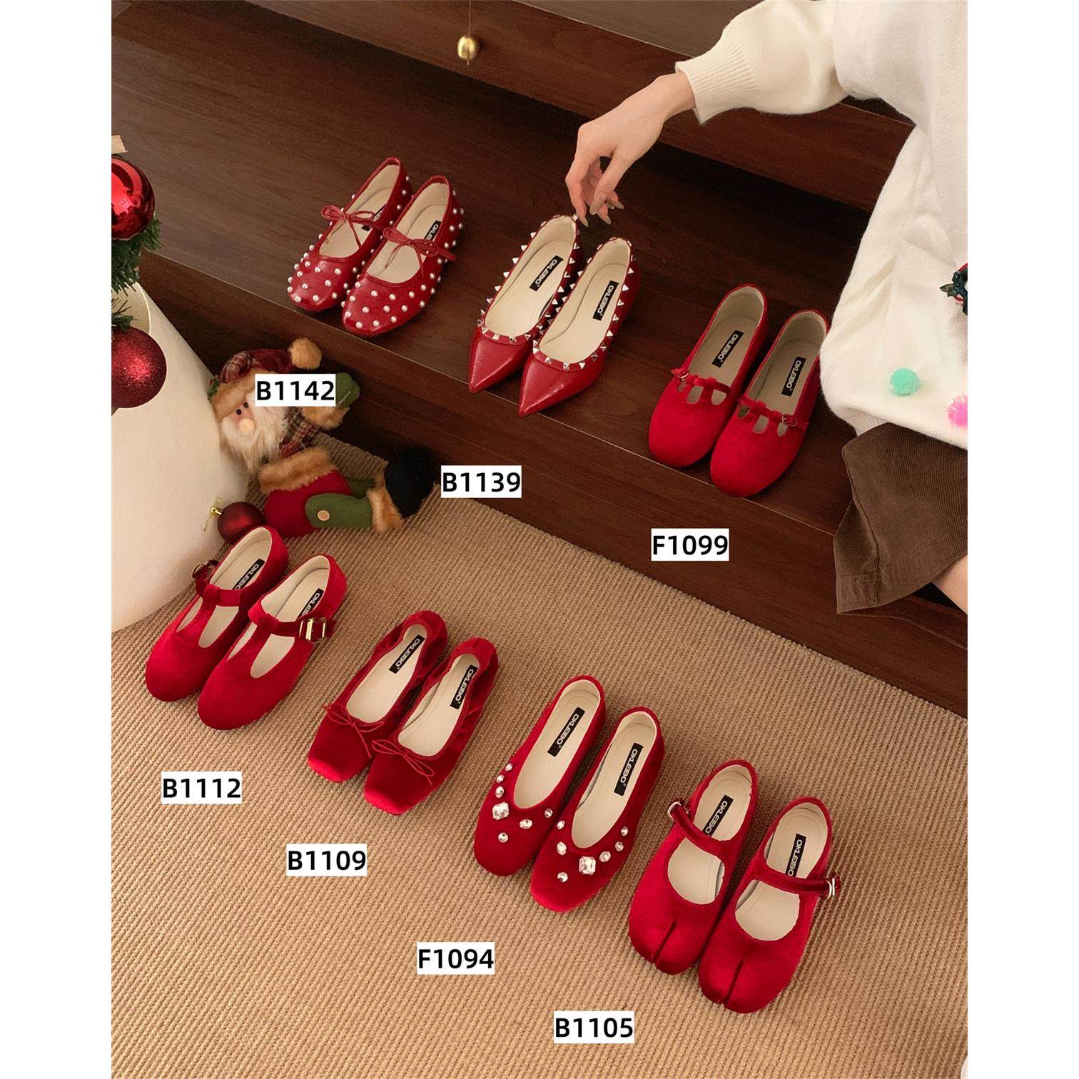 FQ3实拍laibao春秋新款蝴蝶结通勤平底玛丽珍鞋女粗跟单鞋外穿鞋,女鞋,浅口单鞋,淘宝优惠券,粉丝福利购,淘宝优惠卷