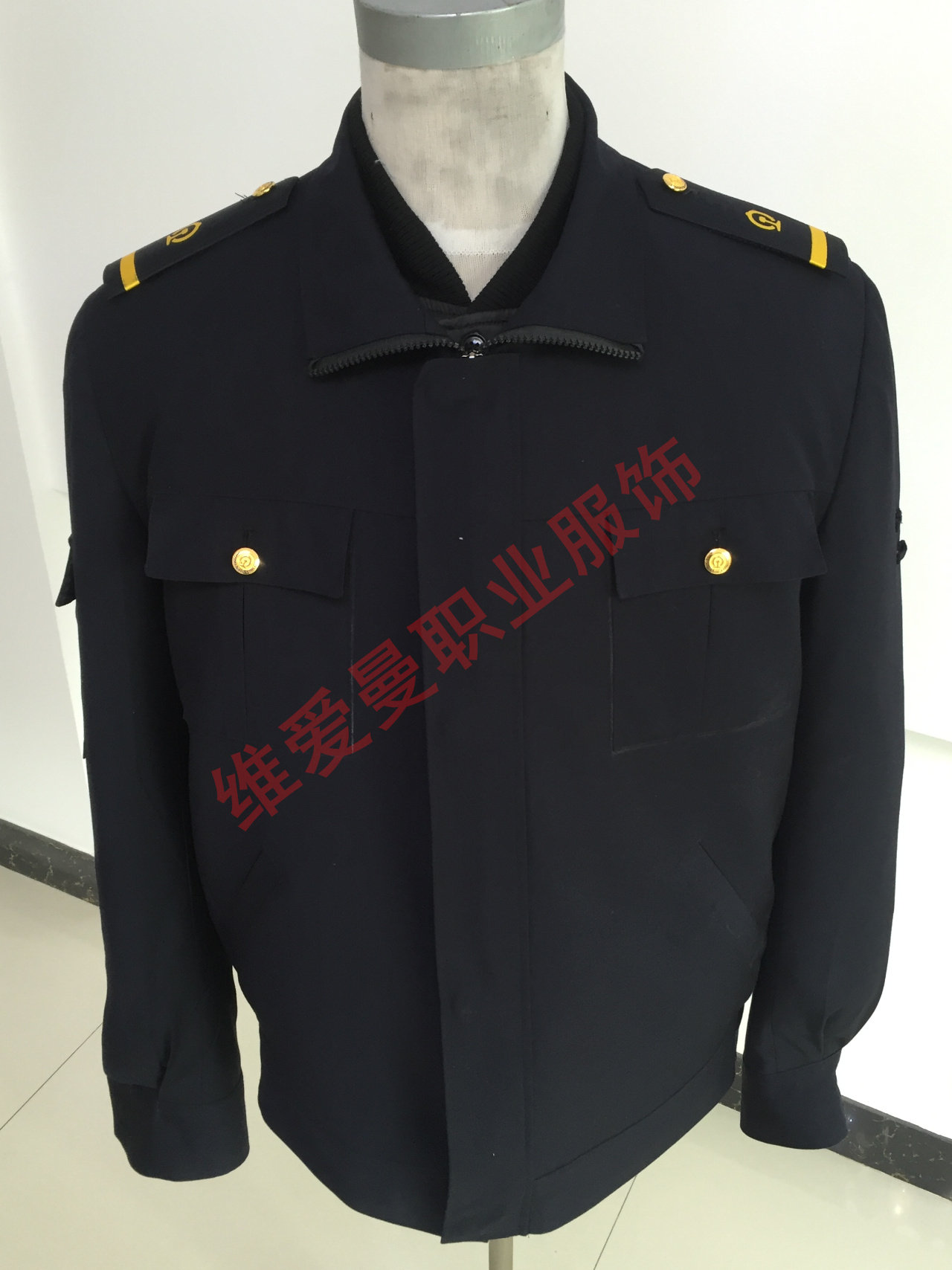 铁路2015式新款机务车辆乘务员高铁随车机械师冬季羽绒防寒夹克