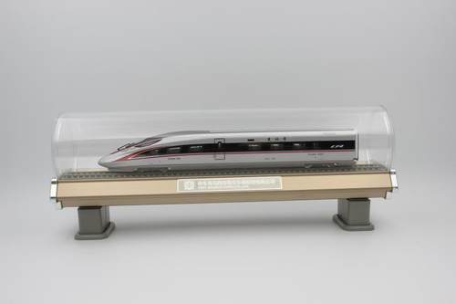 中国复兴号高速动车合金模型