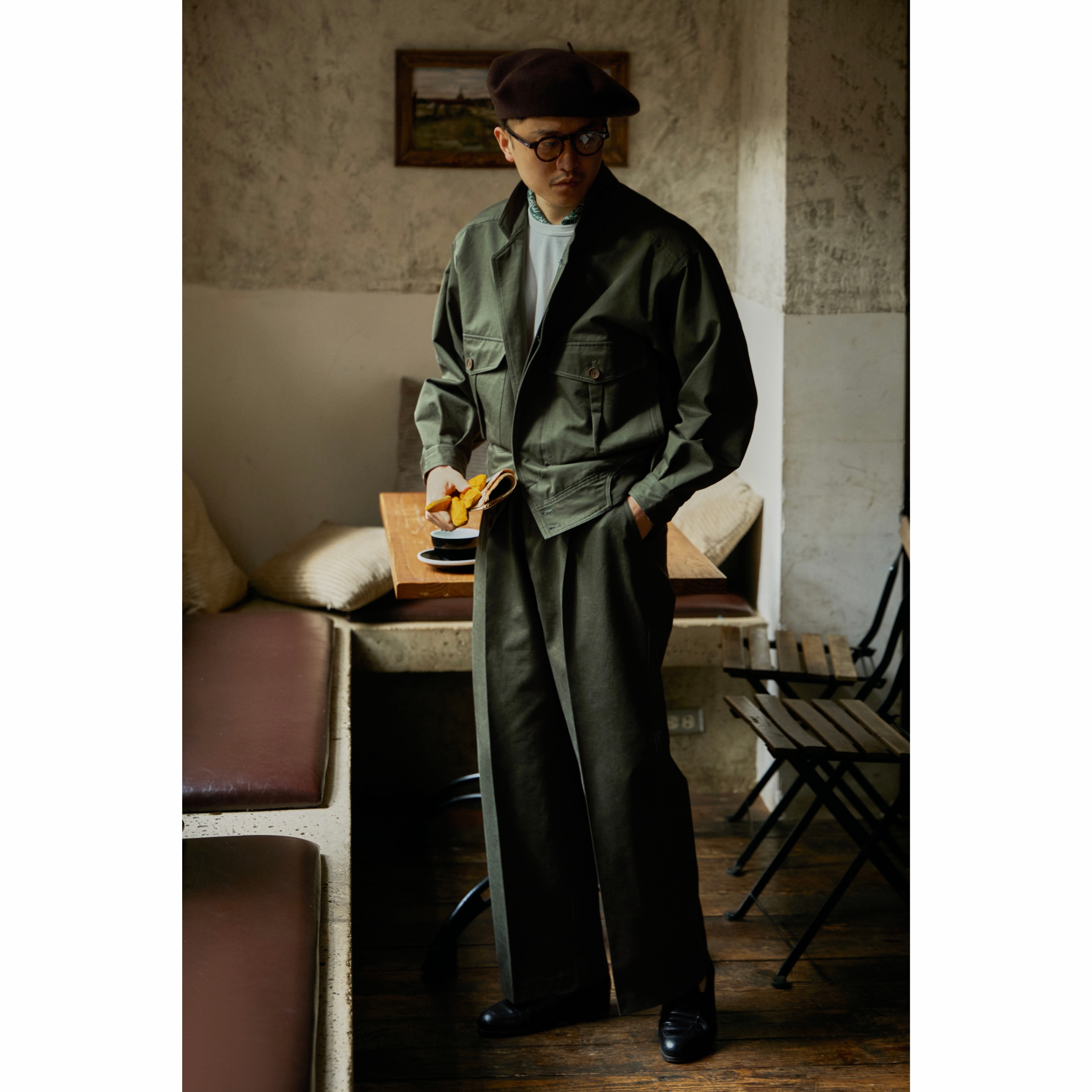 UGENTLE纯棉复古绅士休闲夹克