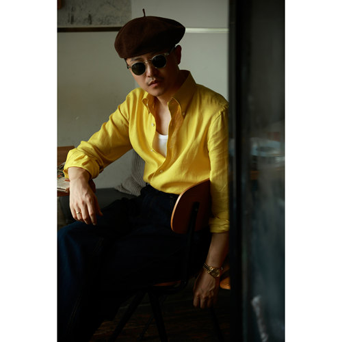 UGENTLEButton-down长袖衬衫