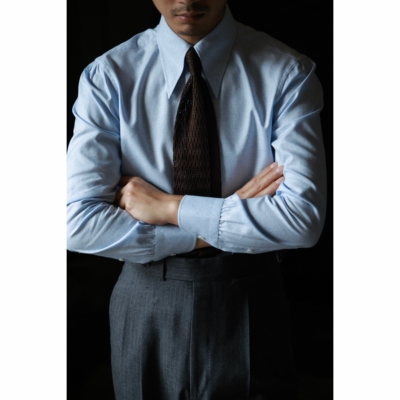 UGENTLE男装条纹长袖衬衫