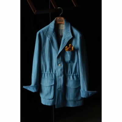 UGENTLE精工Teba夹克外套毛麻