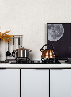 轻奢样板间厨房摆件搭配组合橱柜展厅样板房软装饰品厨具锅具套装