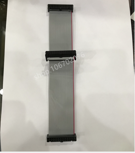 FC-30P 三头线 30pin针JTAG连接线 2.54mm AVR下载线 IDC灰排线