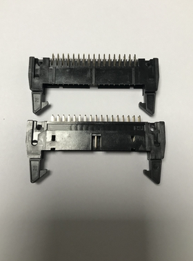 2.54MM 牛角插座 34P 牛角座 DC2座 34PIN DC2-34P 直针 180度