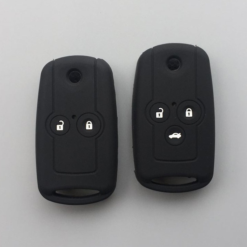 适用本田老款CRV思铂睿八代雅阁讴歌MDX RLZDX汽车钥匙包硅胶套扣