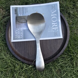 304不锈钢盛饭勺分餐勺公勺饭勺大号加深汤勺厨房分菜勺米饭勺