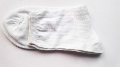 心动价  外贸原单 超薄白色网眼 休闲棉袜 手工对目合适42-45的脚