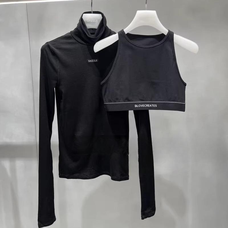 2H4AB22折DAZZLE地素国内正品代购2023冬羊绒两件套打底吊牌1699