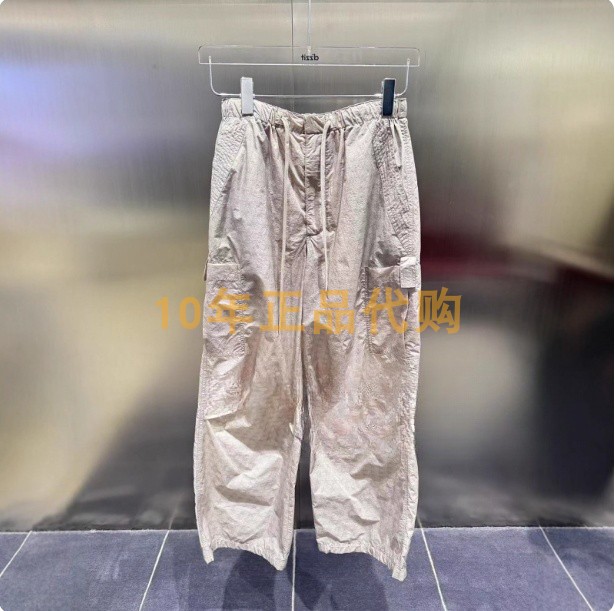 3J1Q416折dzzitD素国内正品代购2025春女士长裤吊牌1290