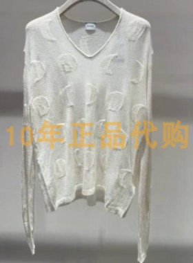 2J1E446折DAZZLED素国内正品代购2025春毛织长袖吊牌1899