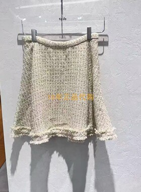 3J1S224折dzzitD素国内正品代购2025春女士短裙吊牌1090