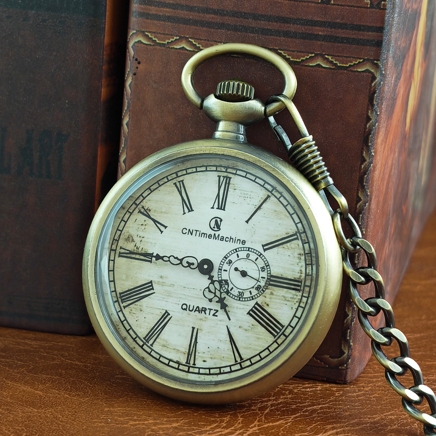欧式两针半无盖怀表复古男款学生精致女全自动机械表怀旧上海电子