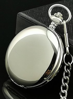 双开盖怀表男款复古机械女士古董老式上发条中国风翻盖可定制照片