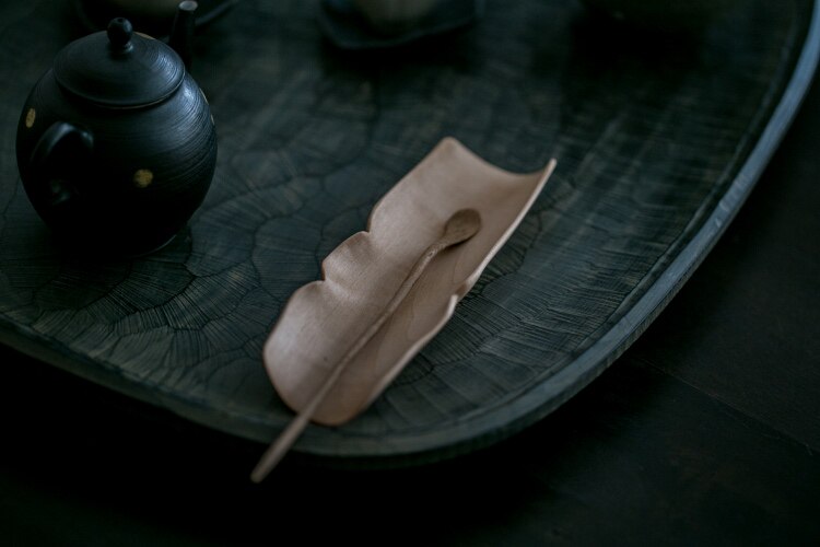 日本木器作家手作 茶盘 茶托 茶则 茶针 茶勺 托盘 茶器周