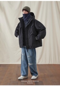 NOTHOME2023男女新 三防Teflon户外夹克两件套三合一冲锋衣羽绒服