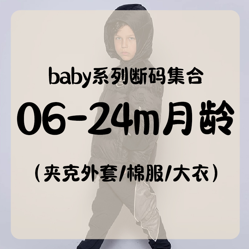 88【baby系列断码集合】Liilu Mini Rodini TNS棉服夹克大衣-封面