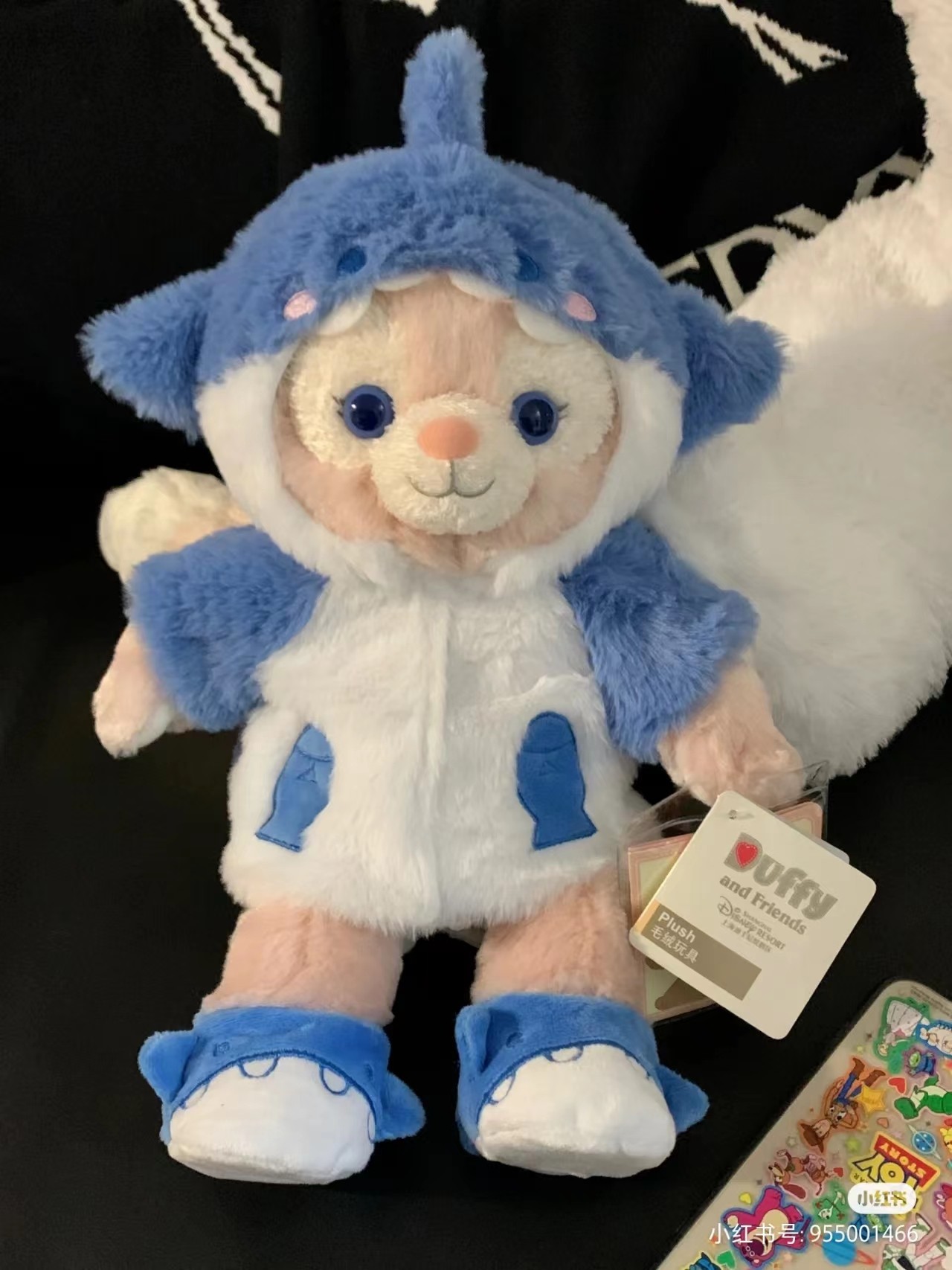 鲨鱼衣服迪士尼40CM玲娜贝儿服