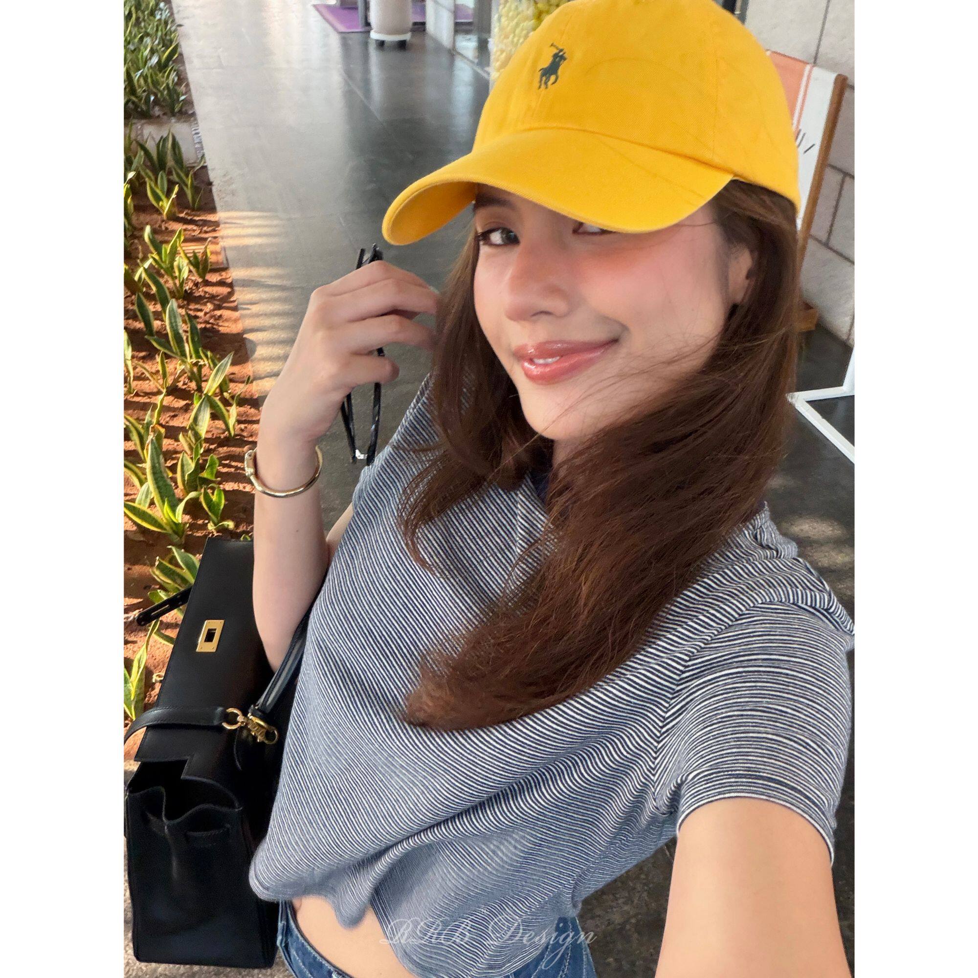 亚麻条纹圆领短袖T恤女