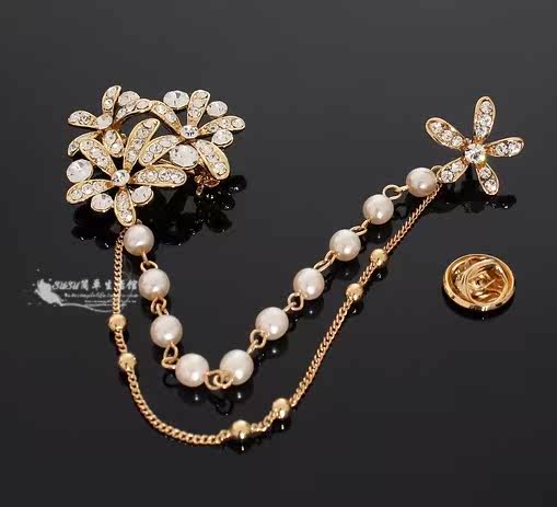 Broche femme en Zircon diamant - Ref 1176165 Image 5