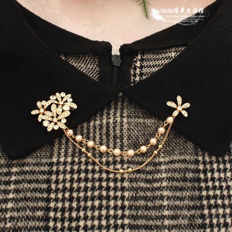 Broche femme en Zircon diamant - Ref 1176165 Image 4