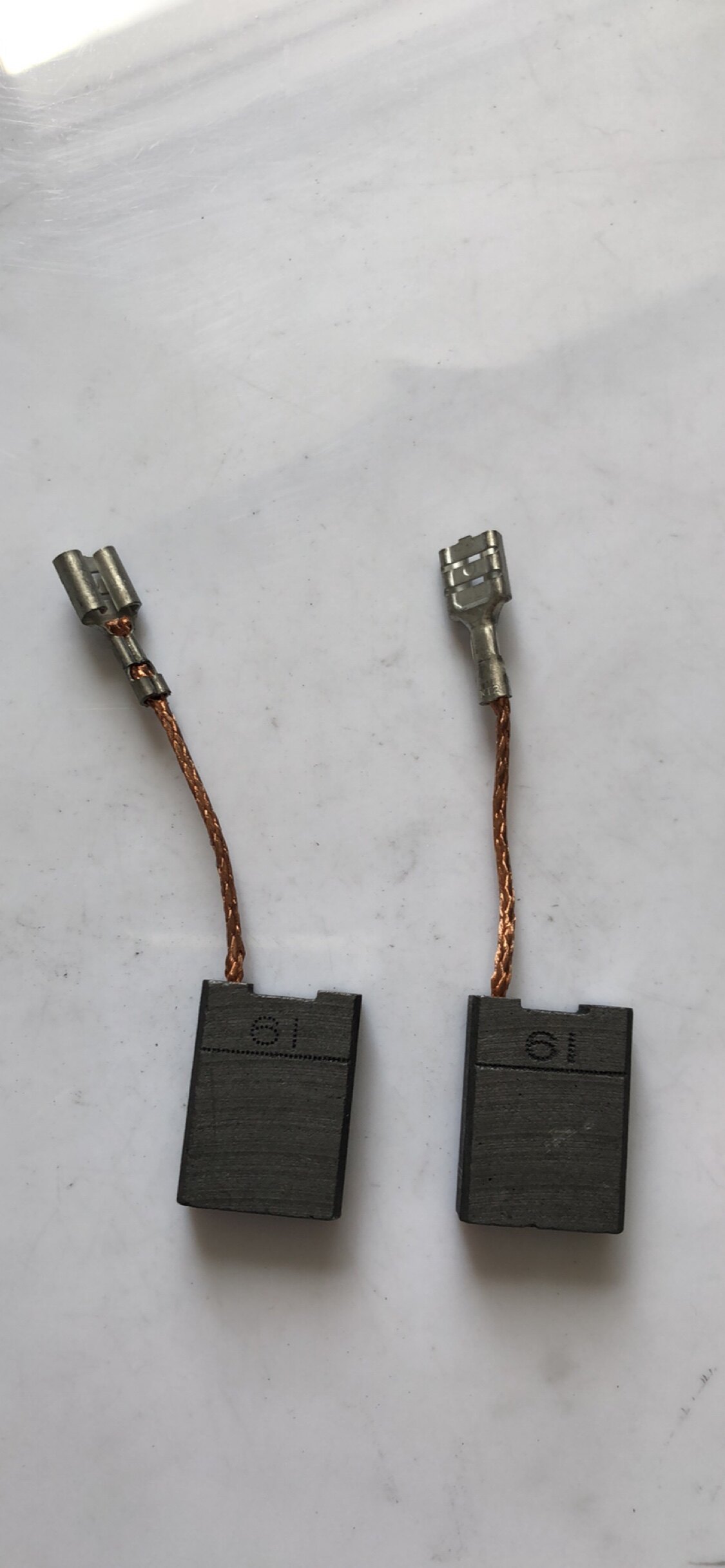 7x17进口碳刷适用东成180SH 日立180角磨机 银马160水钻 卡顿图片