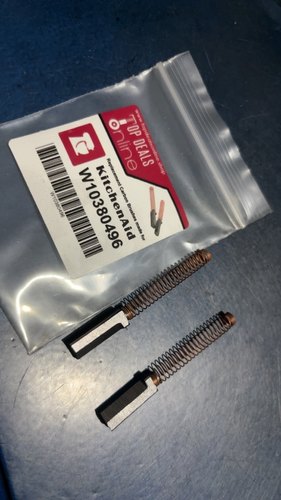 美国KitchenAid厨师机碳刷5K5SS 5k45搅拌机碳刷 k5 k45电刷
