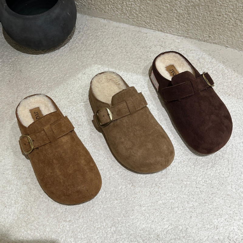 十三行女鞋实拍加绒