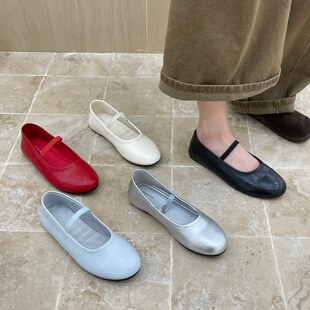 十三行女鞋实拍内增高2.5韩国东大门春夏圆头牛筋底舒适糖果色鞋