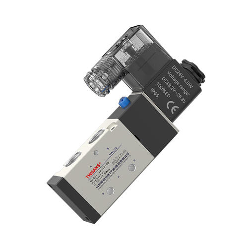 TWSNS山耐斯气动电磁阀4v210-08气动阀24v气动电磁控制气控阀