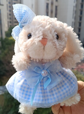 jellycat兔子衣服yummy玩偶公仔小熊裙子13/15cm小狗甜美兔子娃衣