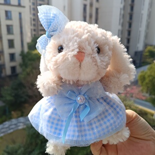 jellycat兔子衣服yummy玩偶公仔小熊裙子13/15cm小狗甜美兔子娃衣