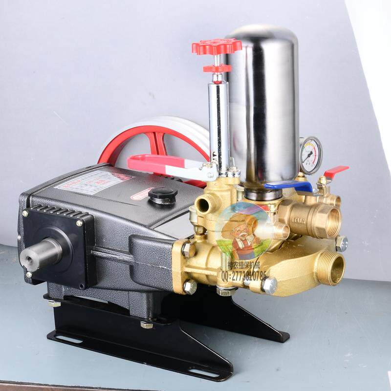 120型三缸柱塞泵喷雾机大流量高压打药机农用家用喷灌清洗专用