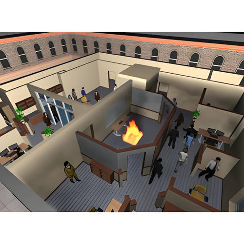 FDSpyrosim数值pathfinder疏散FDS火灾模拟仿真建模FLACS代做算