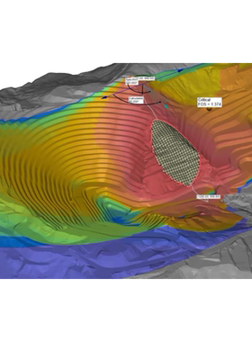 PLAXIS OPTUM g2 g3边坡稳定性分析计算抗滑桩边坡支护计算帮代做