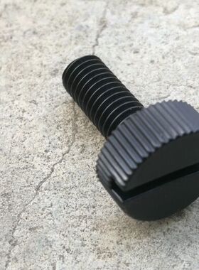 黑色滚花手拧螺丝 塑料长机箱螺钉 尼龙塑胶调节螺栓 M4 M5 M6