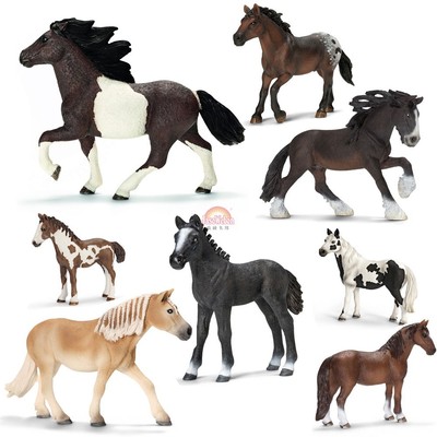 德国思乐Schleich仿真动物模型玩具马思乐收藏手办静态模型马