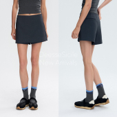 DeesseSicile大象灰防走光裙裤 半身裙女 简约百搭通勤休闲AB面西装