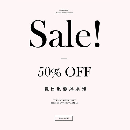 DeesseSicile 2025夏季度假风小上衣、连衣裙长裙系列合集