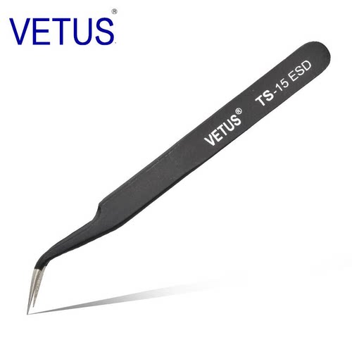黑色不锈钢镊子VETUS燕窝挑毛