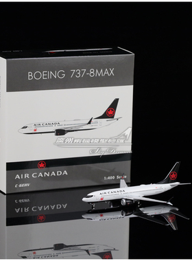 Phoenix 04633 加拿大航空 B737-8max C-GEHV 飞机模型 1:400