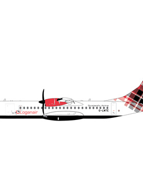 预GeminiJets GJLOG2308 洛根航空 ATR 72-600 合金 G-LMTE 1:400