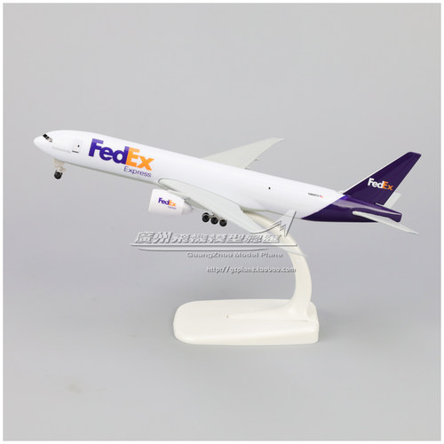 联邦国际快递 Fedex 波音 B777 合金 仿真 货机 飞机模型 20cm - 封面