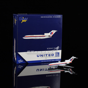 GeminiJets GJUAL2349 美国联合航空 B727-100 N7001U 1:400