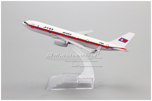 图 合金仿真飞机模型 Air 16cm 633 Koryo 朝鲜高丽航空 204
