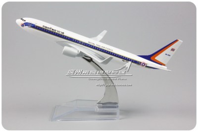 泰国空军 专机 波音 B737 客机 合金 金属 仿真 飞机模型 16cm